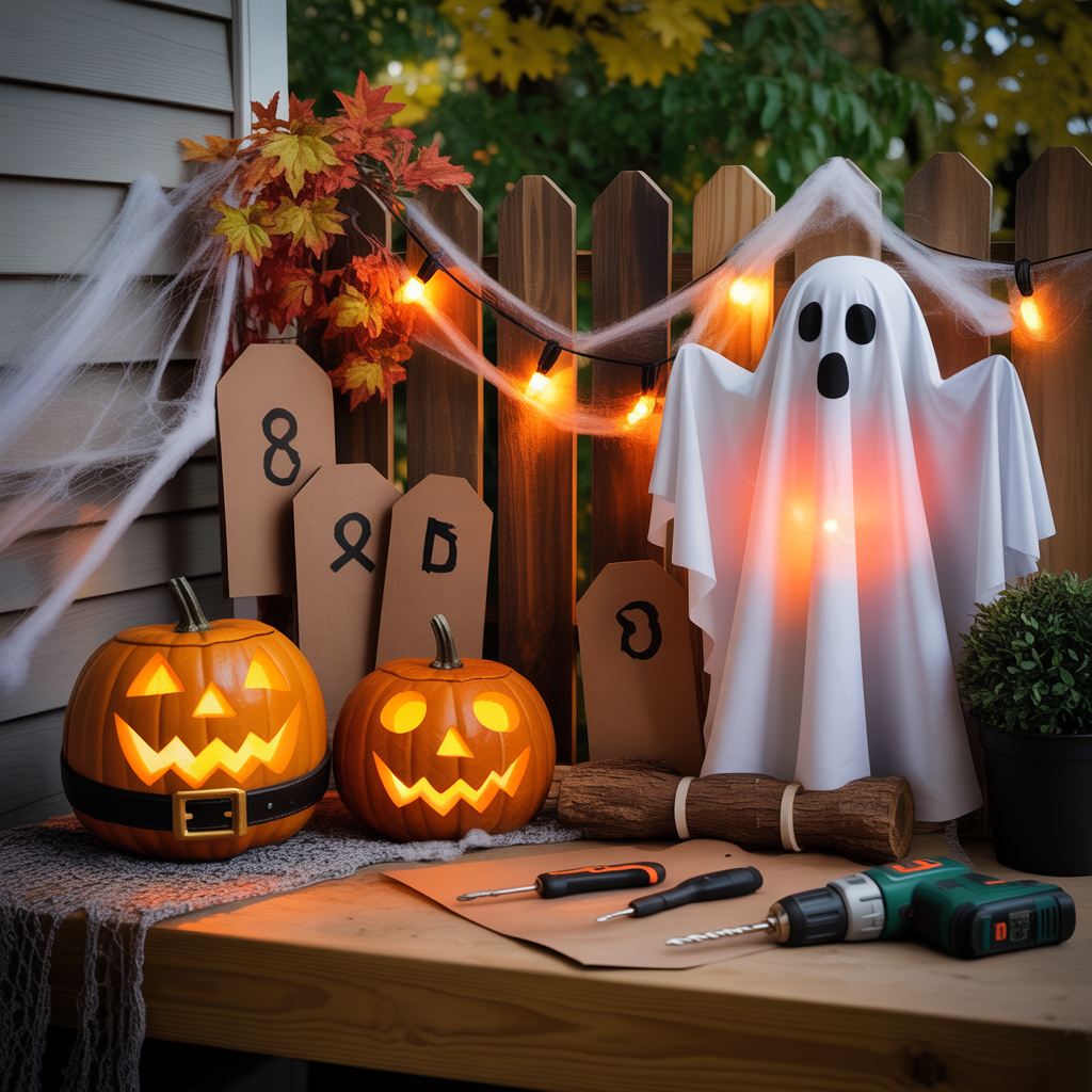outdoor halloween decorations ideas
