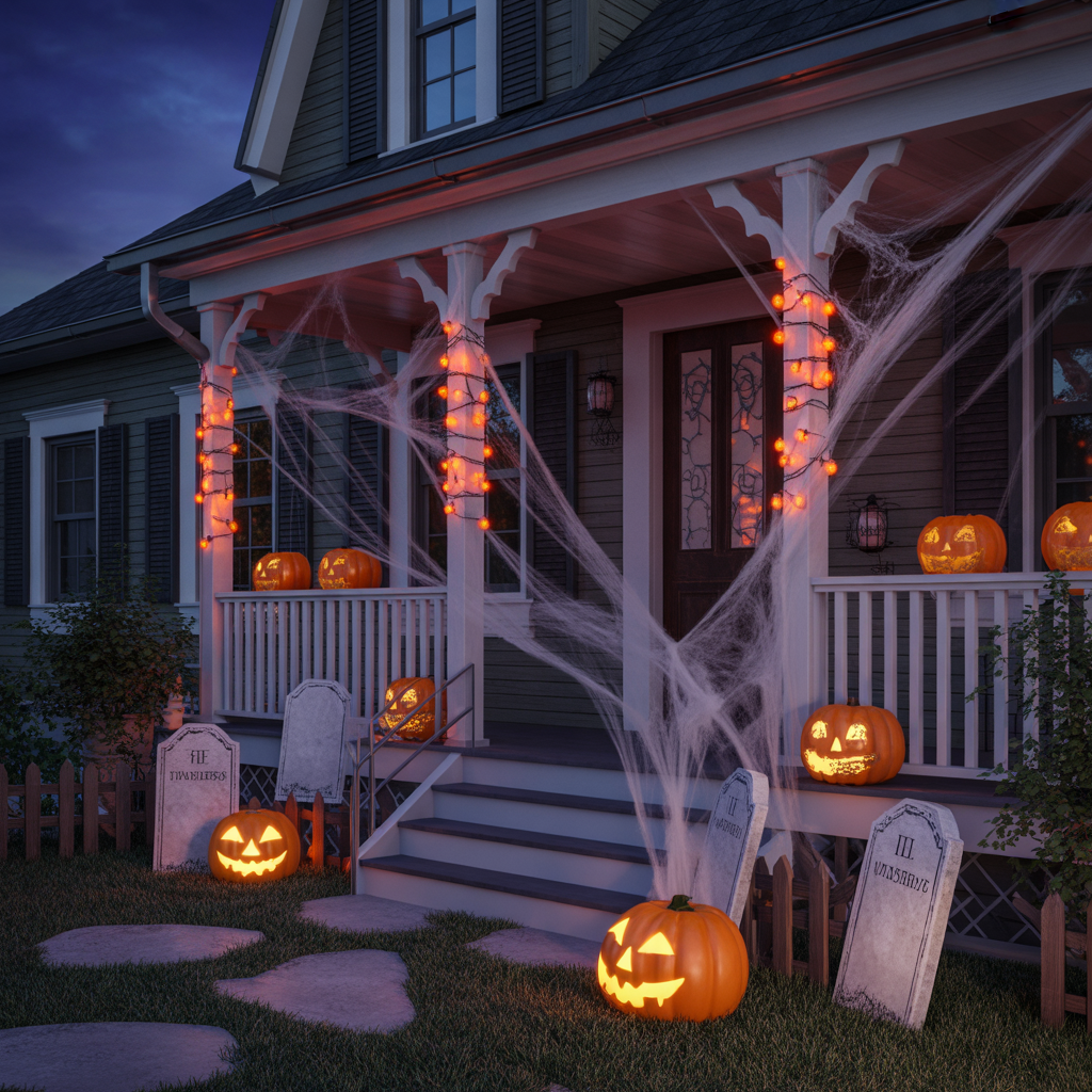 outdoor halloween decorations ideas