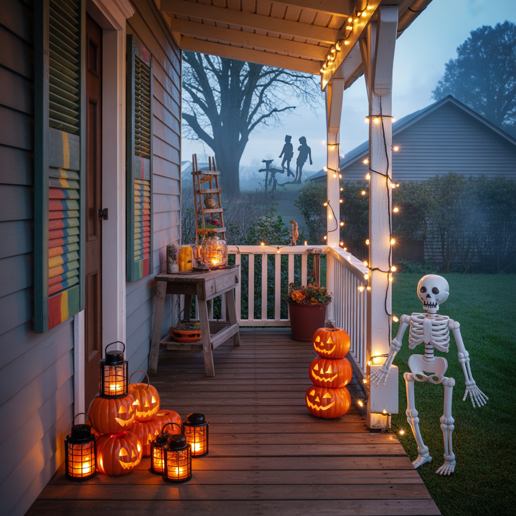 outdoor halloween decorations ideas