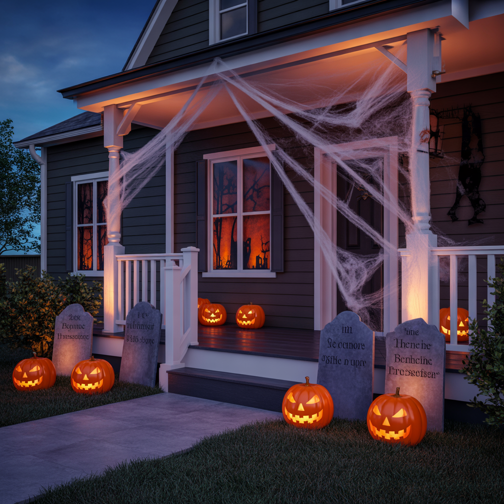 outdoor halloween decorations ideas