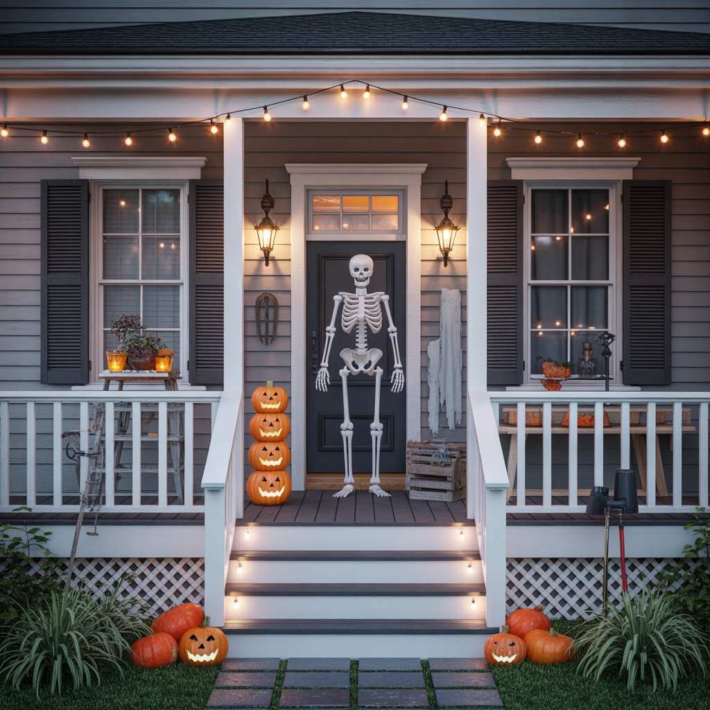 outdoor halloween decorations ideas