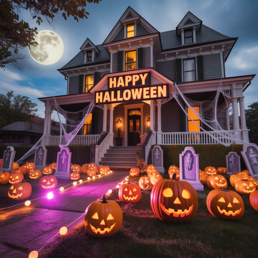 outdoor halloween decorations ideas
