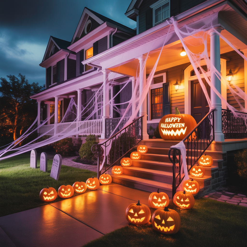 outdoor halloween decorations ideas