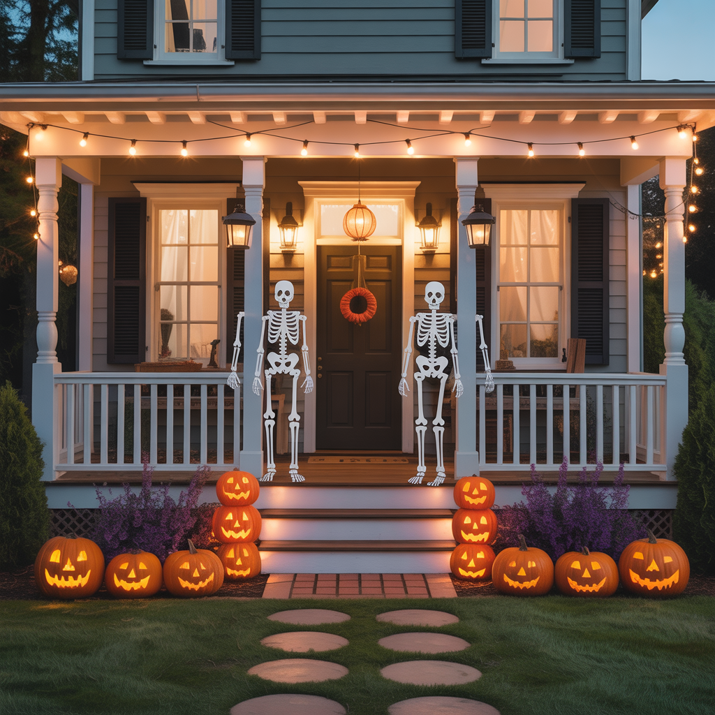 outdoor halloween decorations ideas