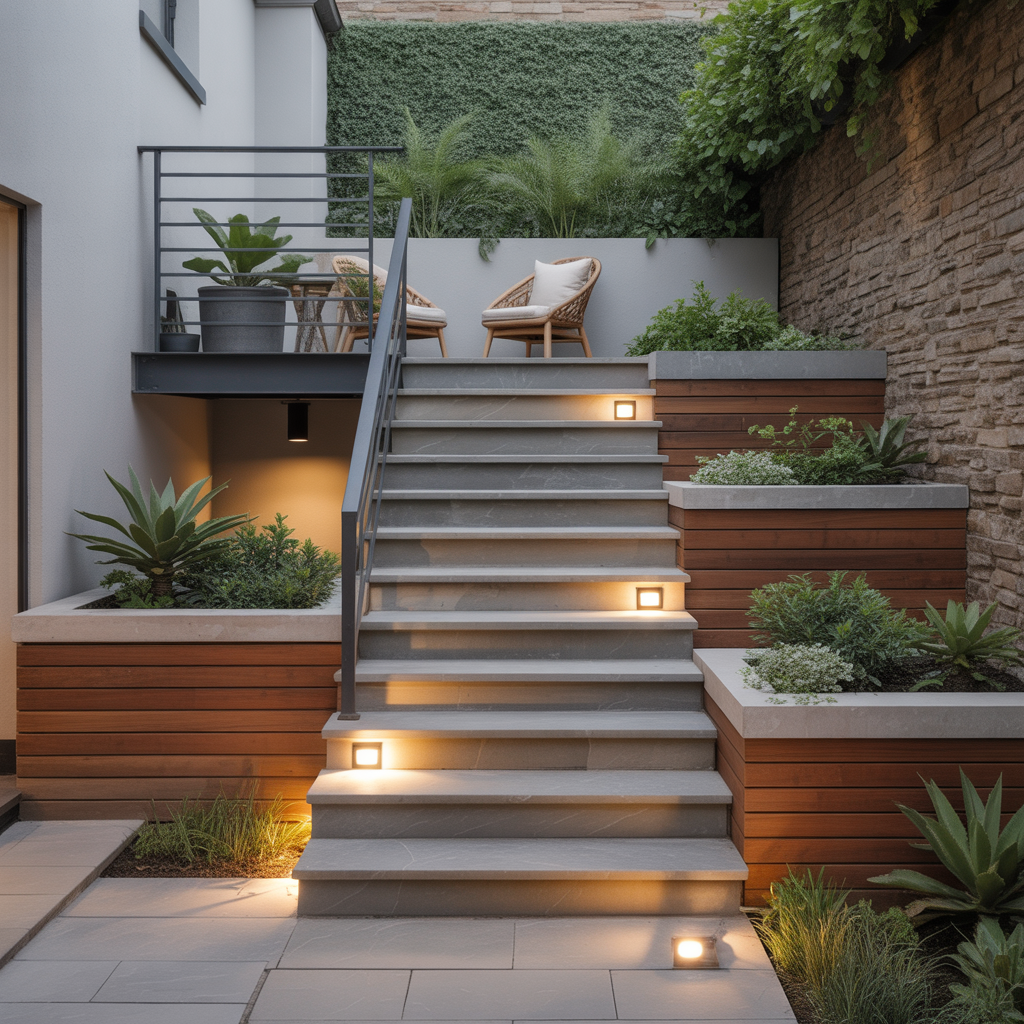 outdoor steps ideas