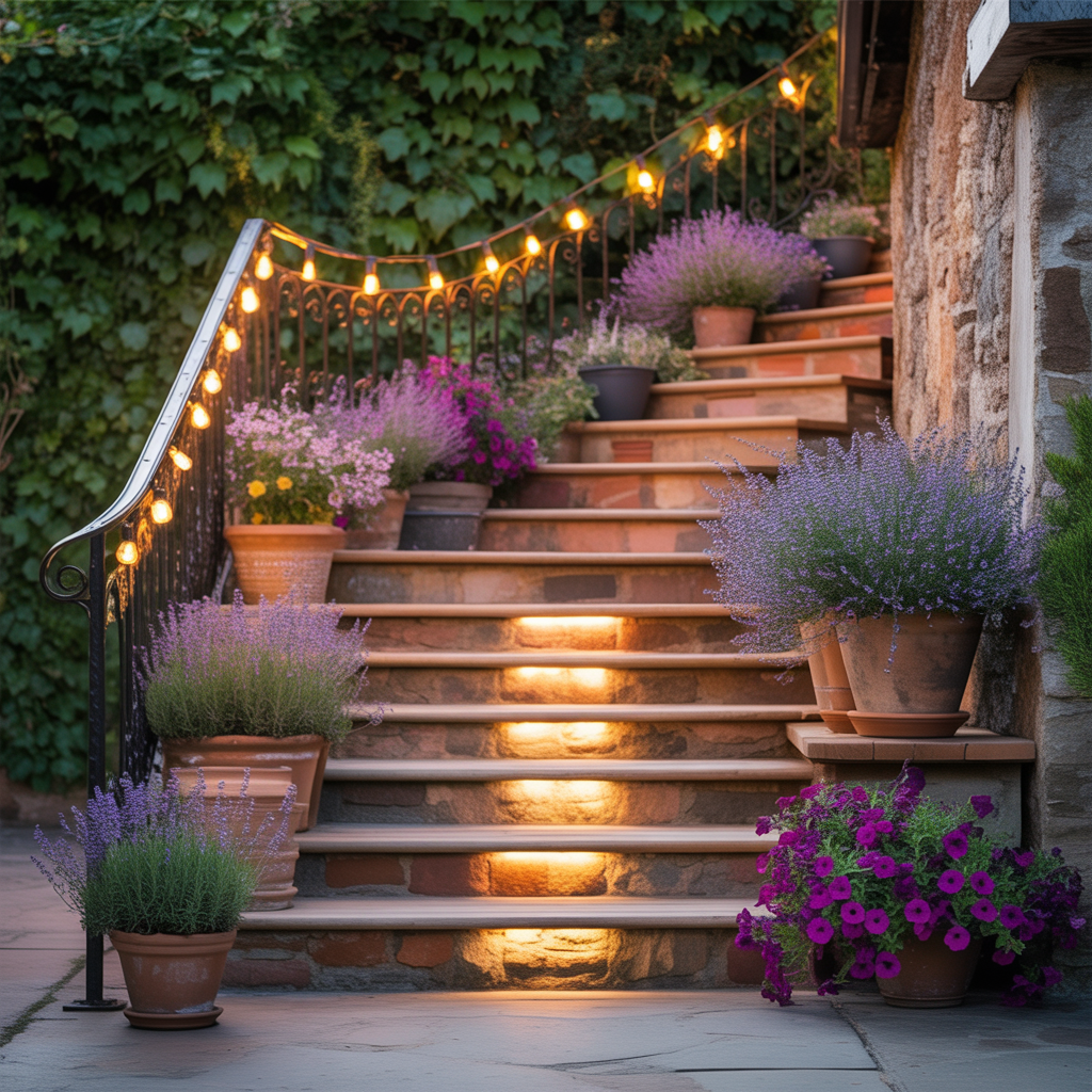 outdoor steps ideas