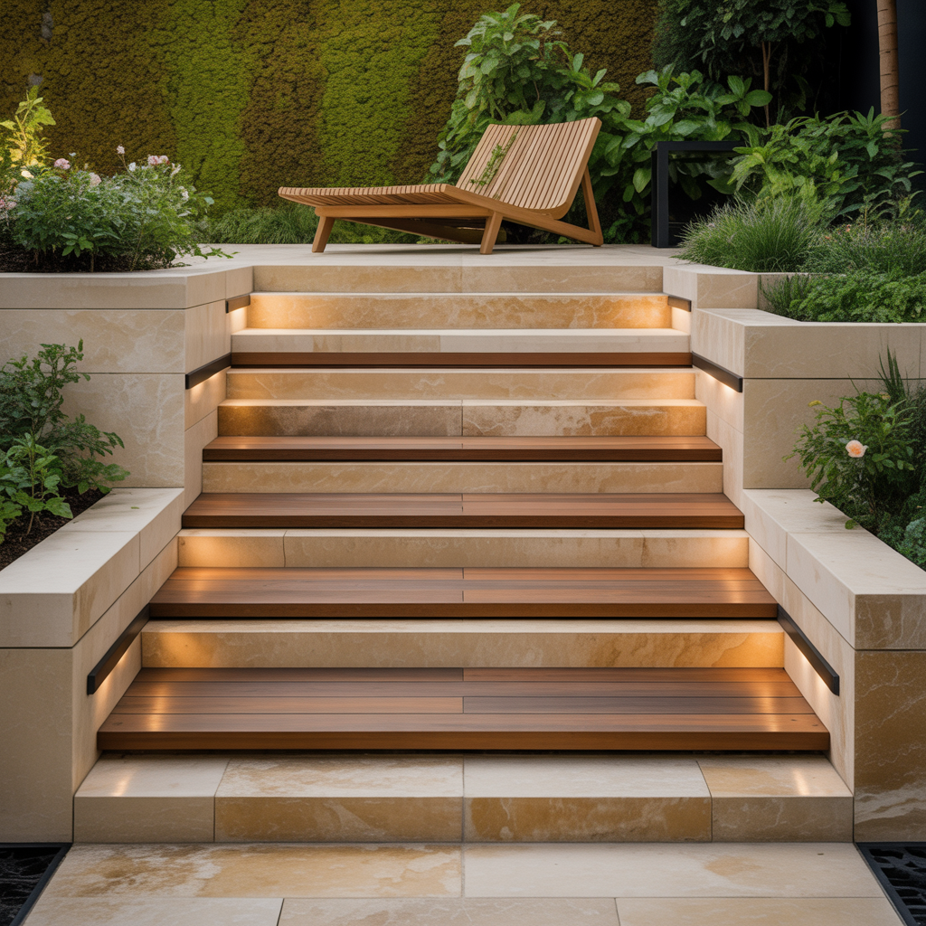 outdoor steps ideas