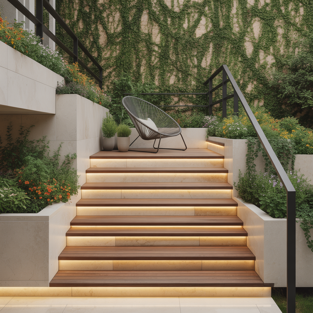outdoor steps ideas