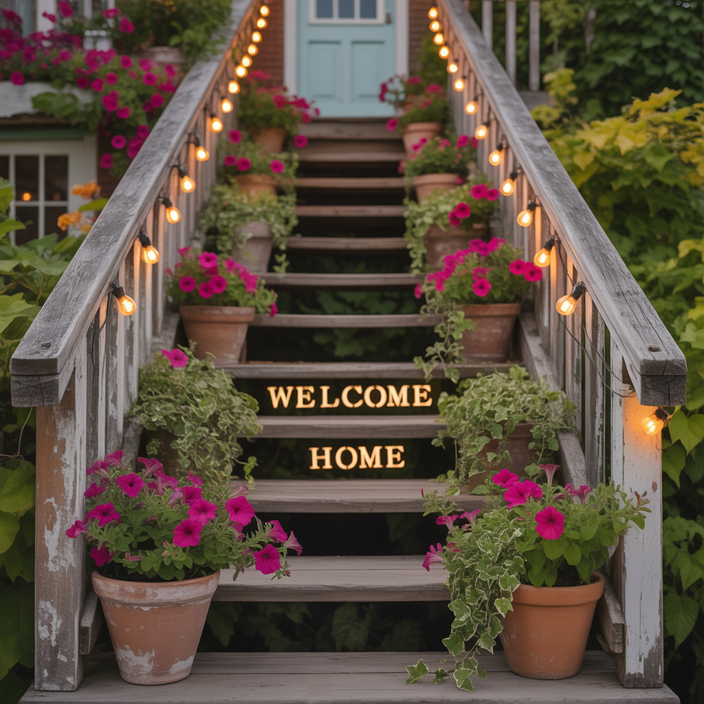 outdoor steps ideas