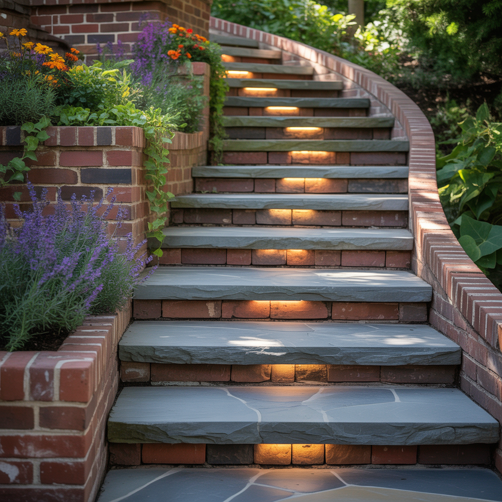 outdoor steps ideas
