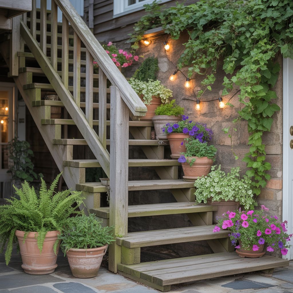outdoor steps ideas