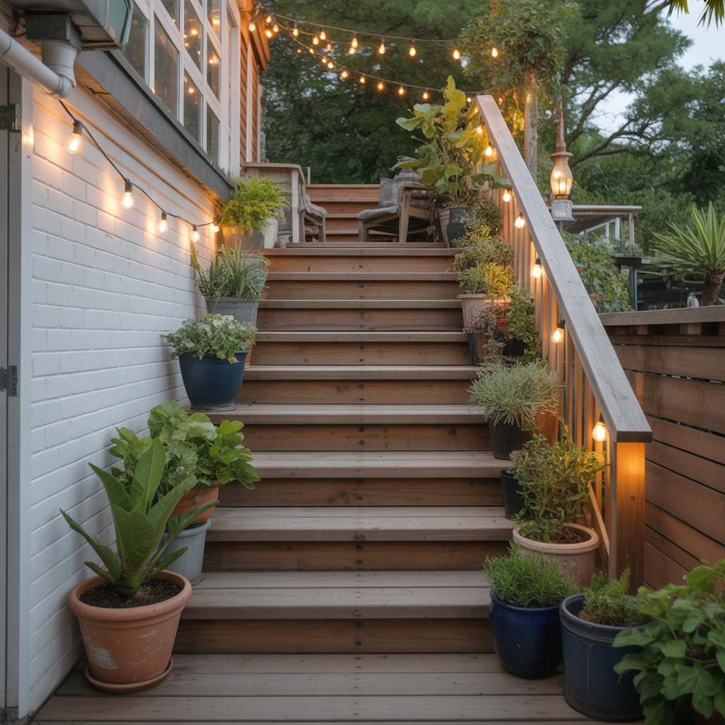 outdoor steps ideas