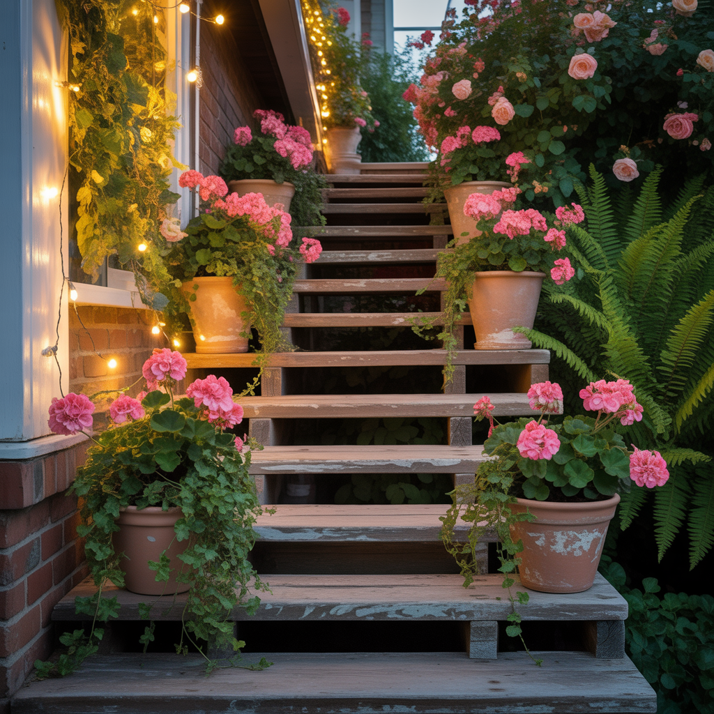 outdoor steps ideas