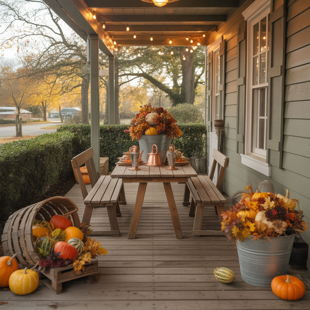outdoor thanksgiving inspiration