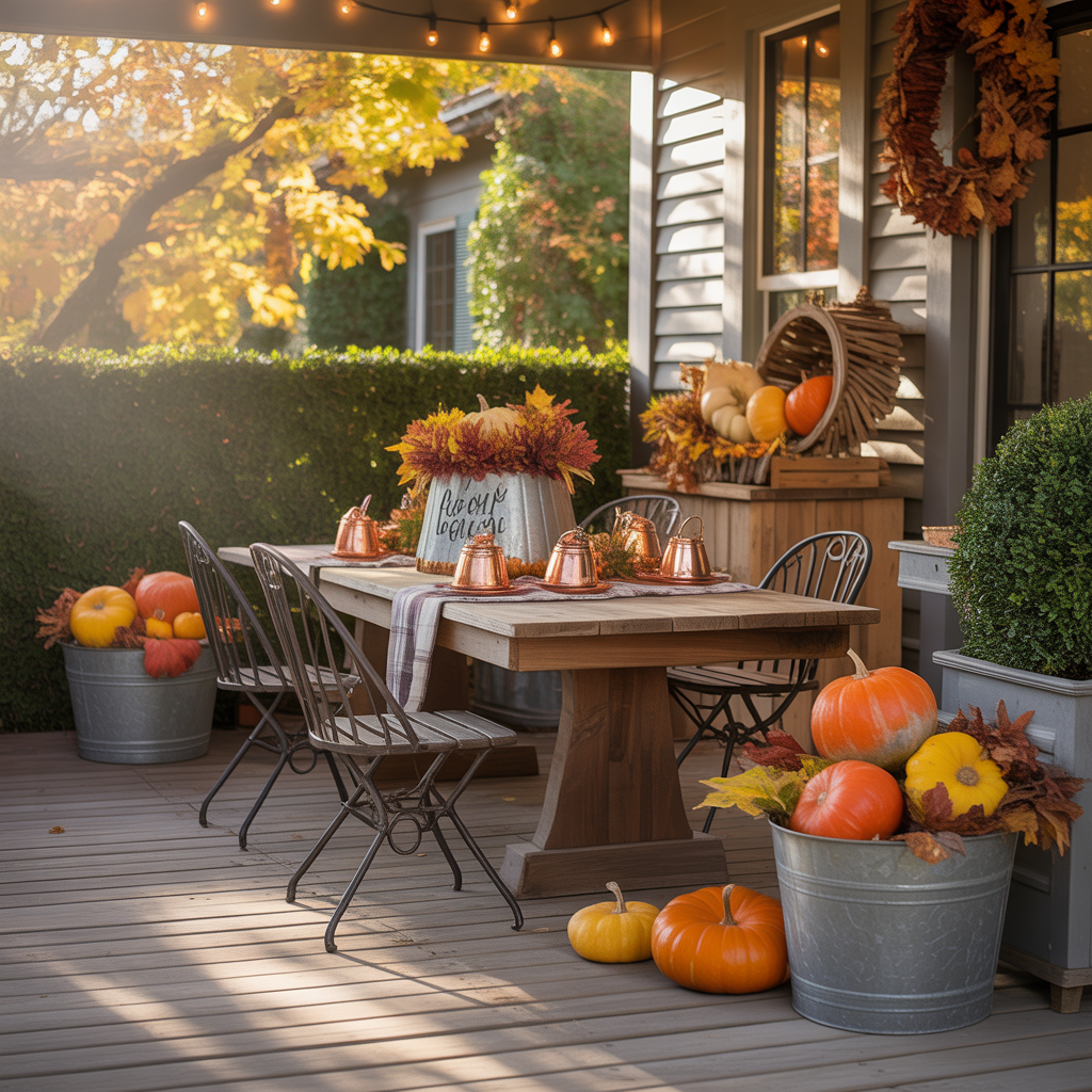 outdoor thanksgiving inspiration