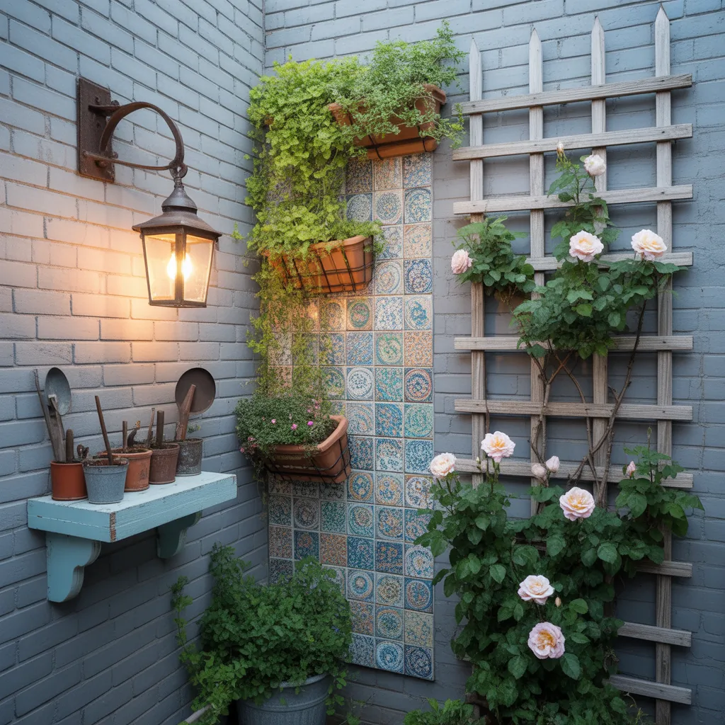 outdoor walls garden ideas