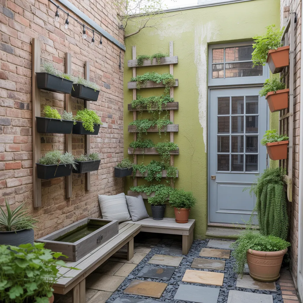 outdoor walls garden ideas