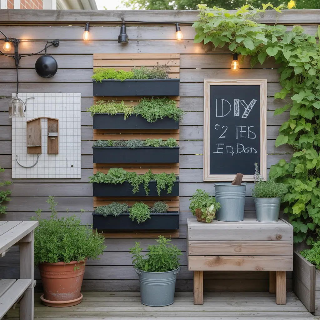 outdoor walls garden ideas