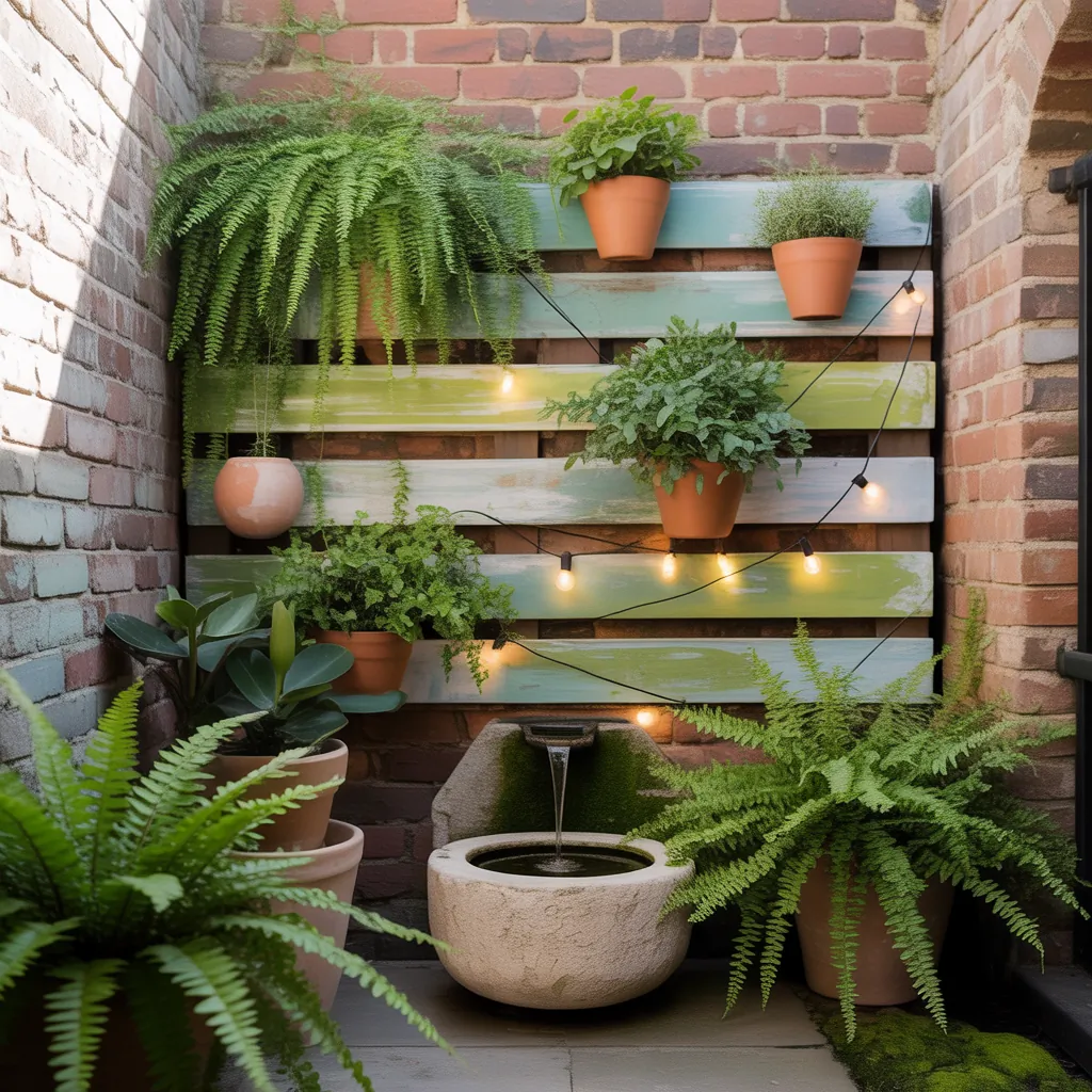 outdoor walls garden ideas