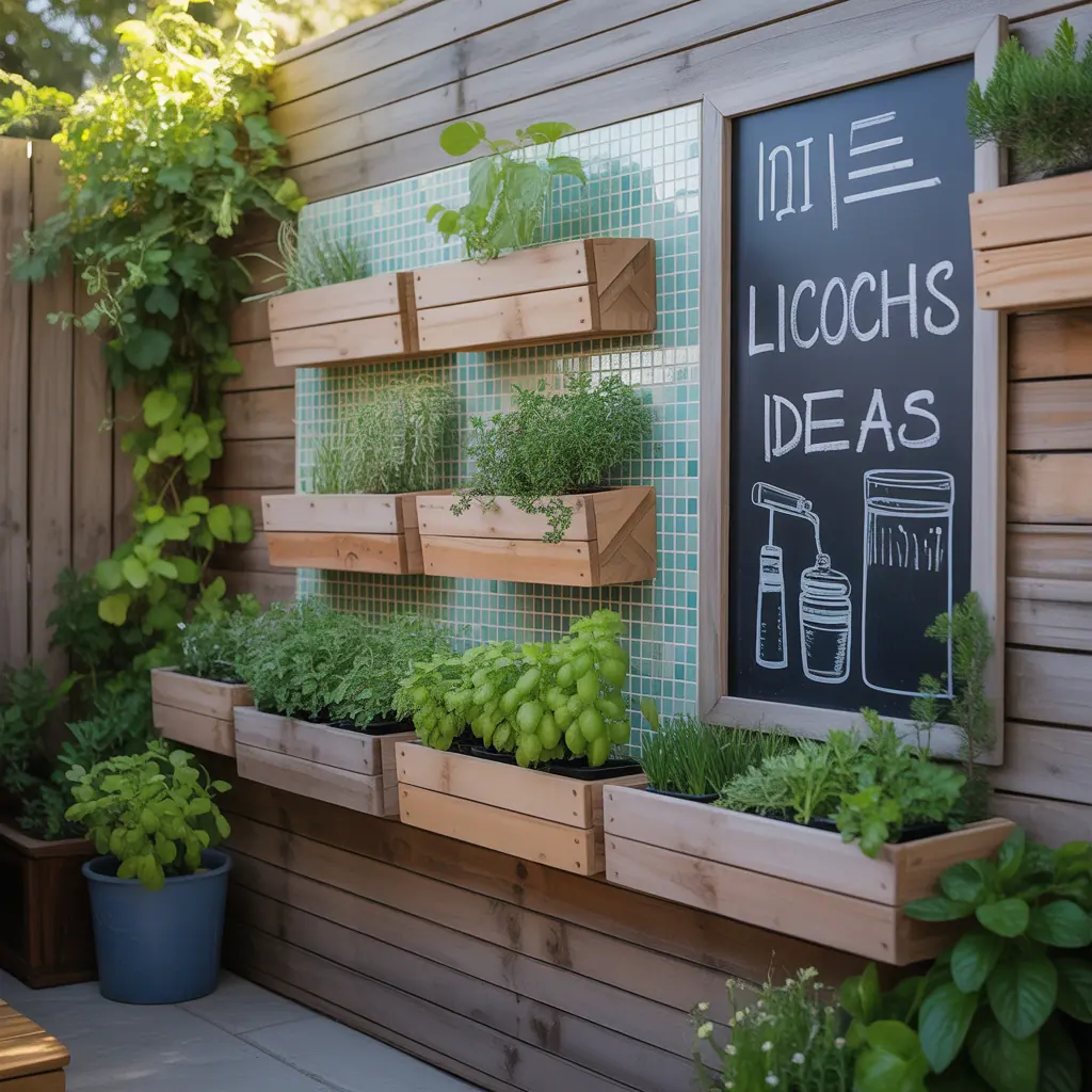 outdoor walls garden ideas