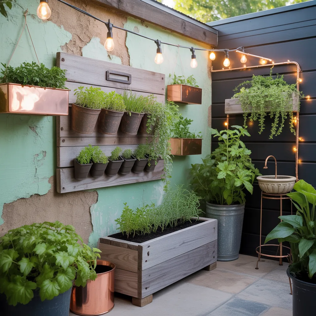 outdoor walls garden ideas