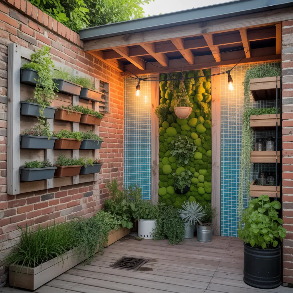 outdoor walls garden ideas
