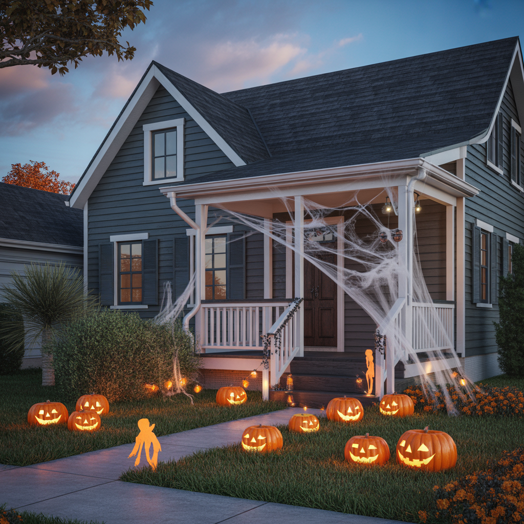 outside halloween decorations
