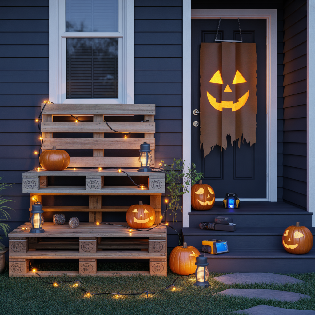 outside halloween decorations