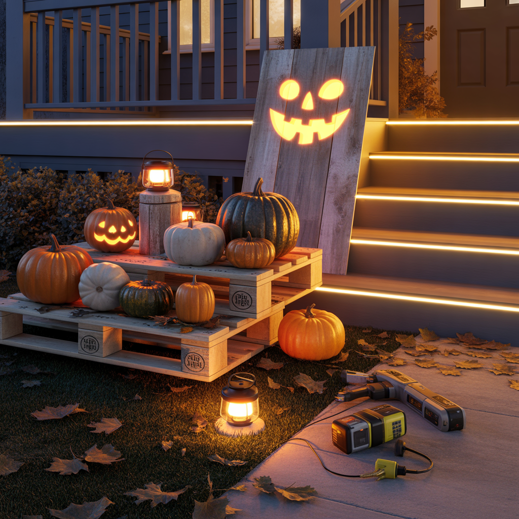 outside halloween decorations