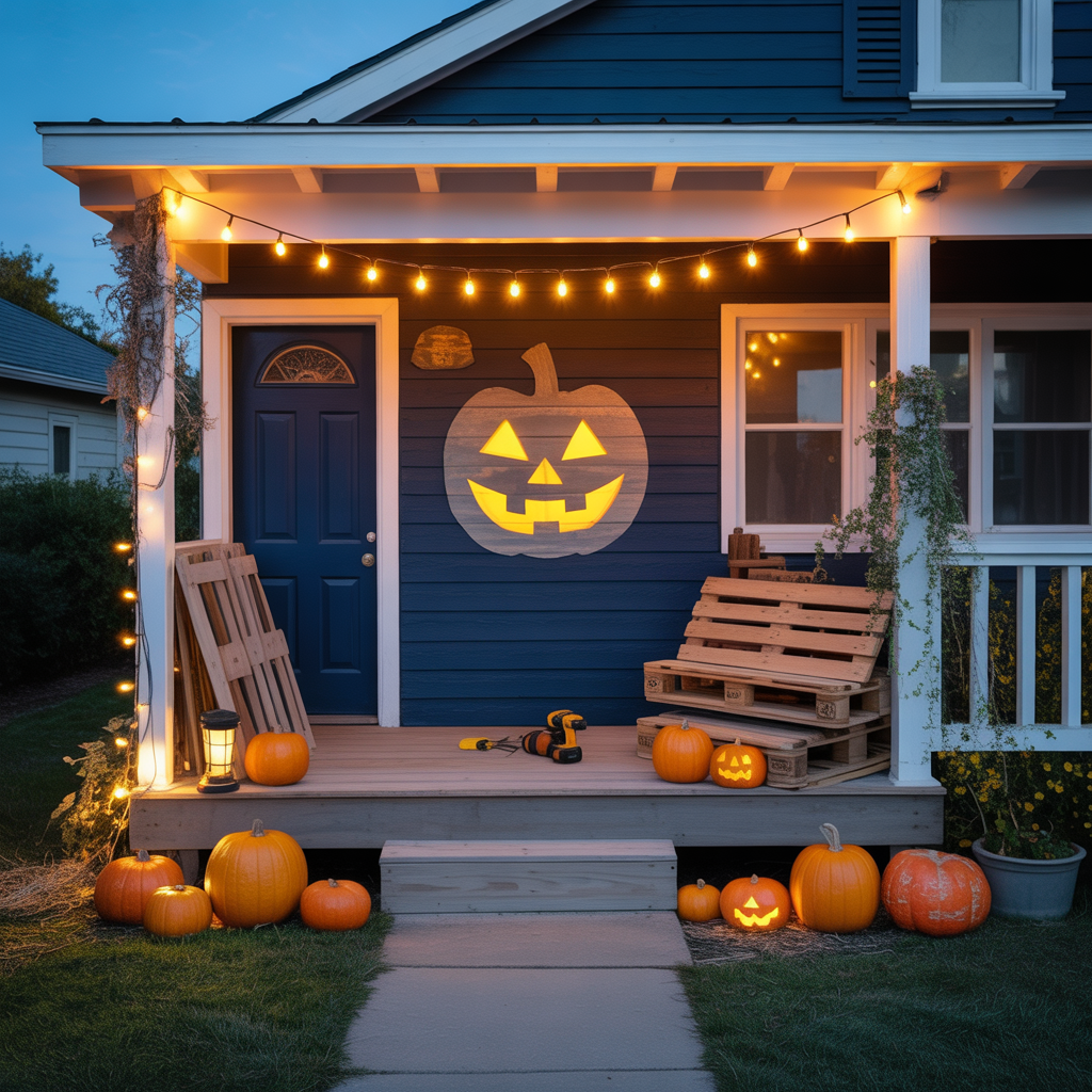 outside halloween decorations