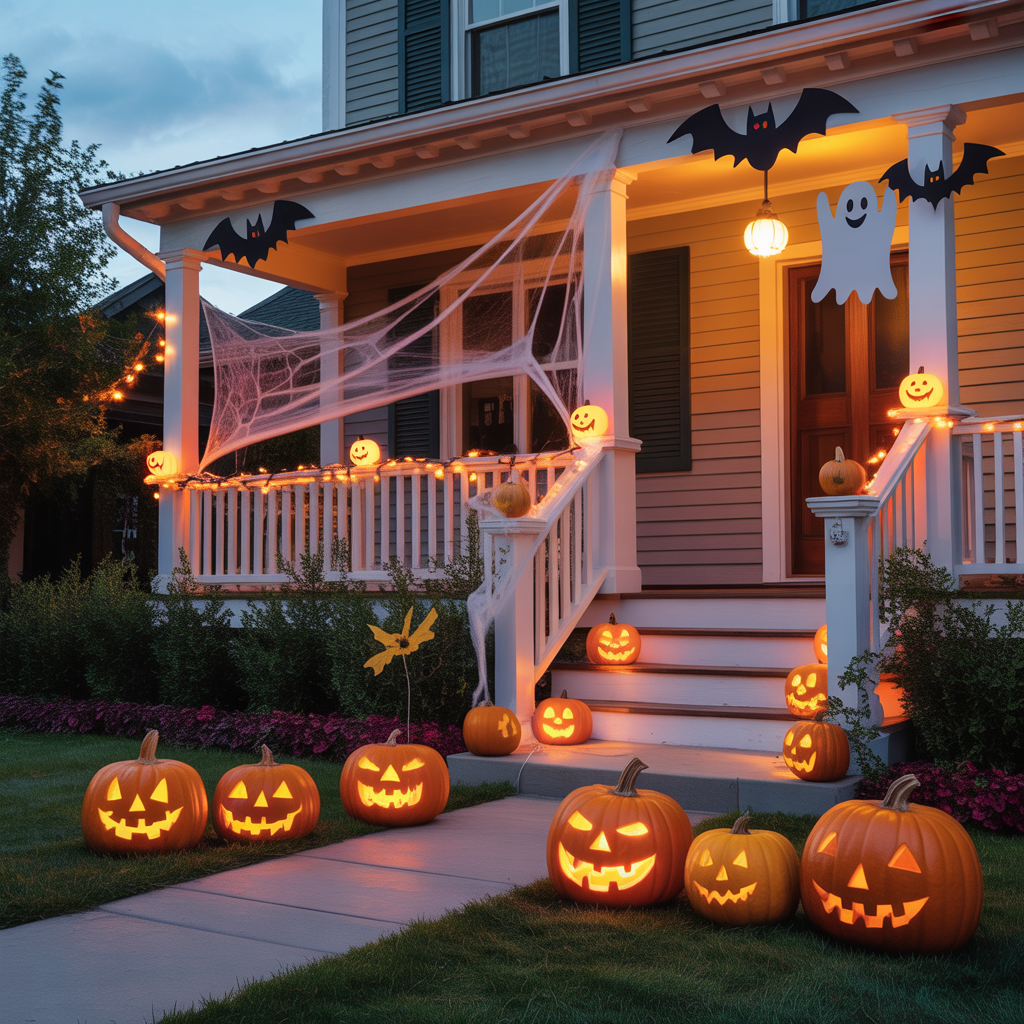 outside halloween decorations