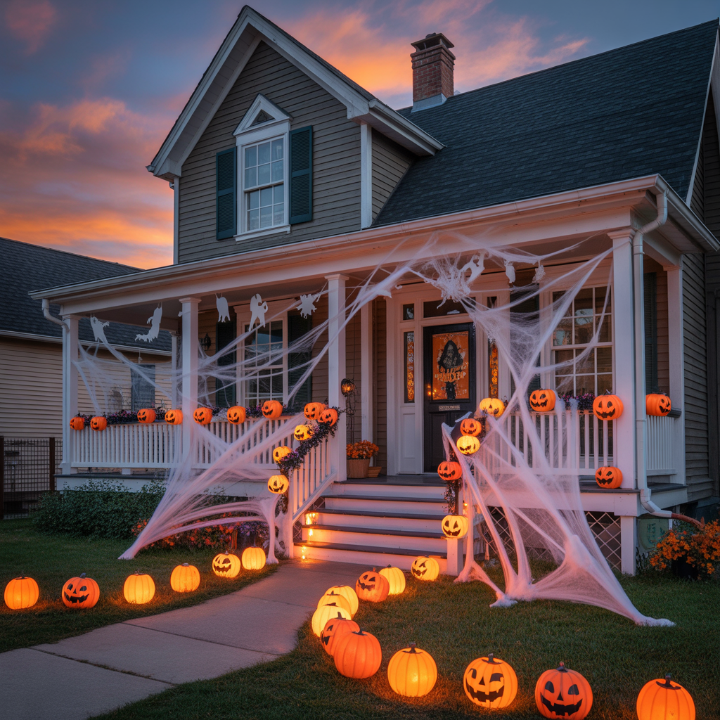 outside halloween decorations