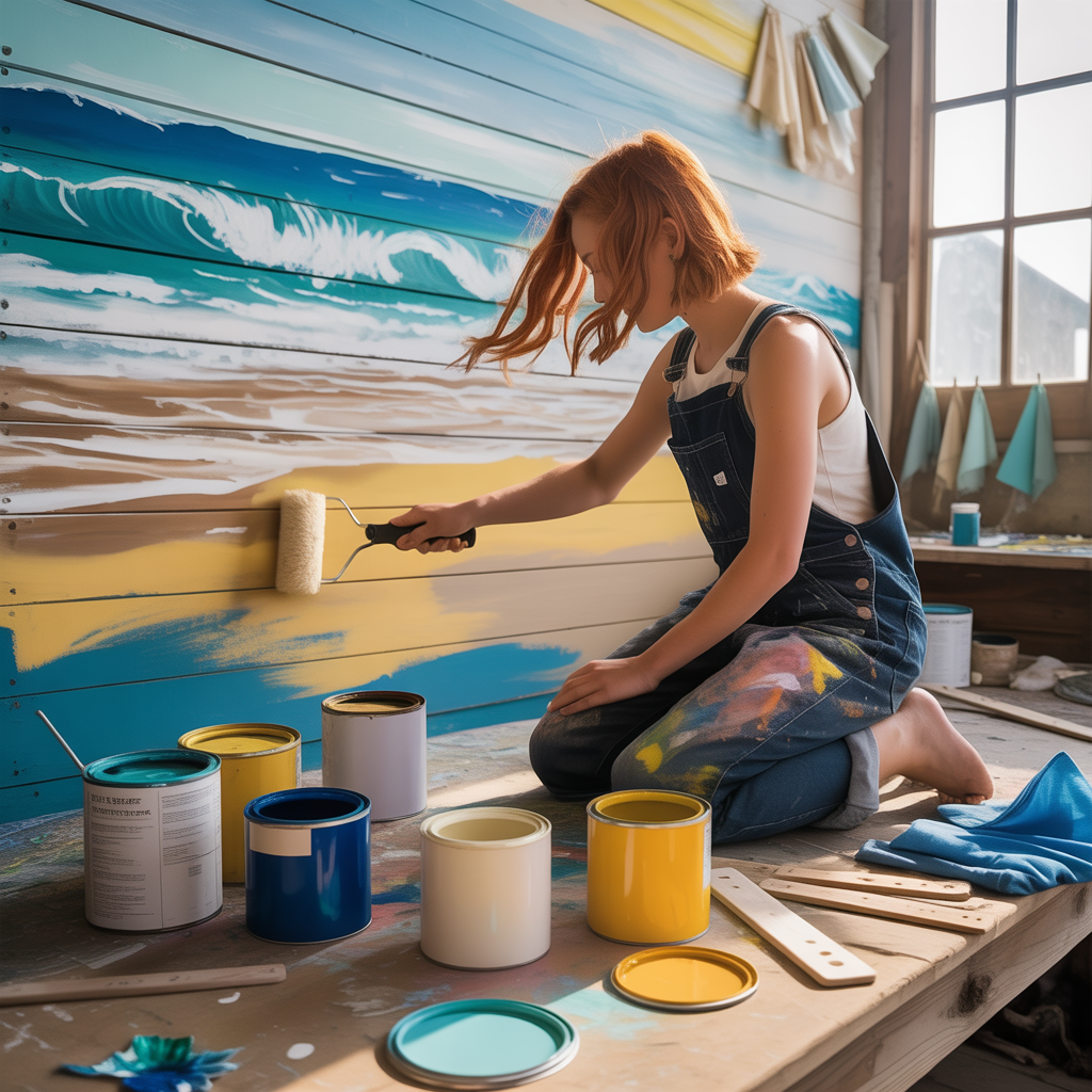 paint ideas beach