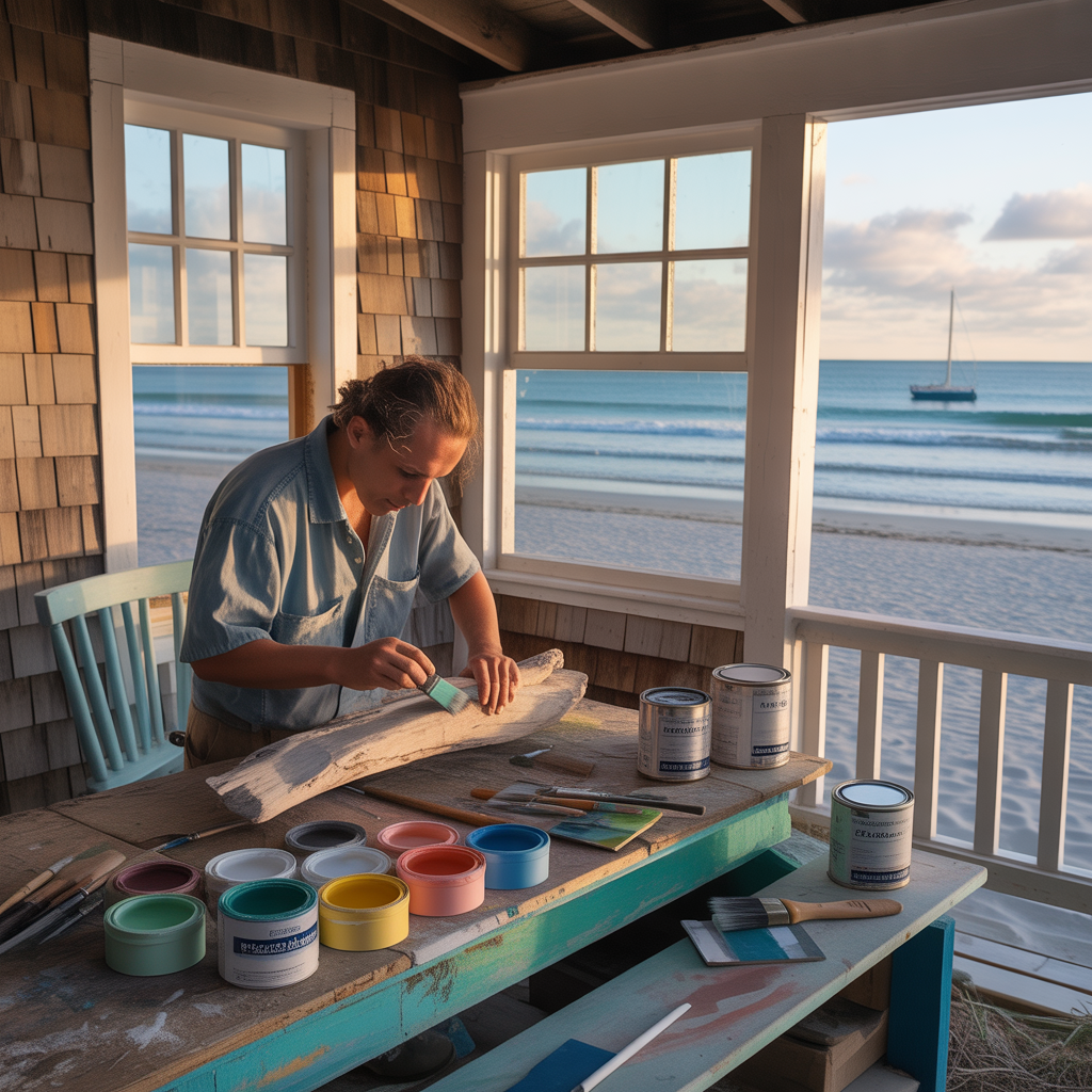paint ideas beach