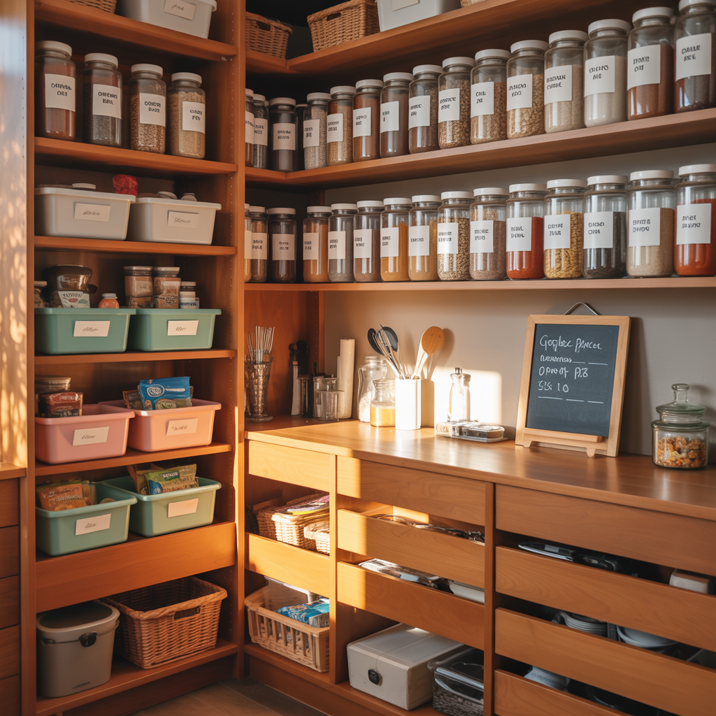 pantry organization ideas and tips
