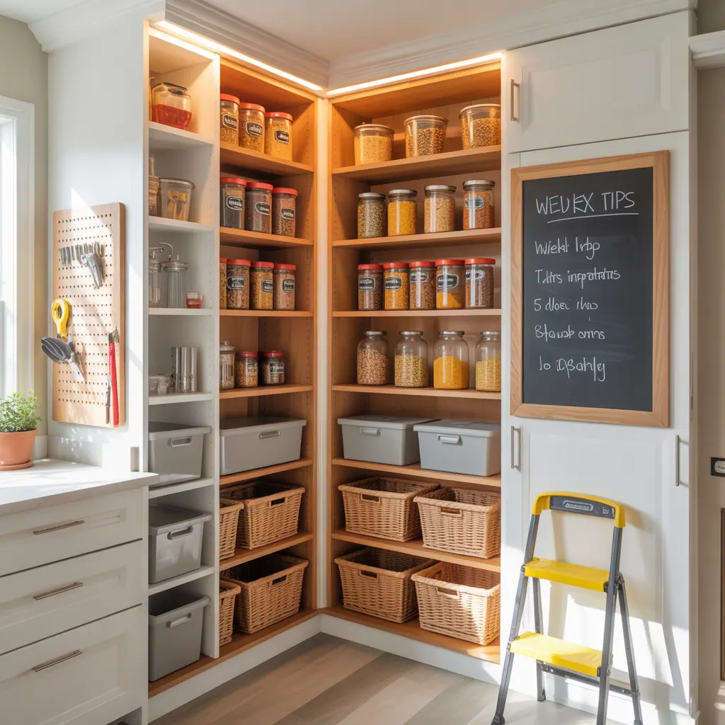 pantry organization ideas and tips
