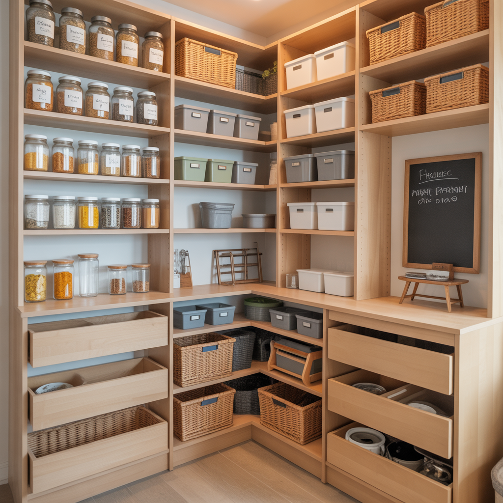 pantry organization ideas and tips