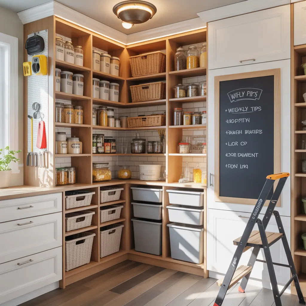 pantry organization ideas and tips