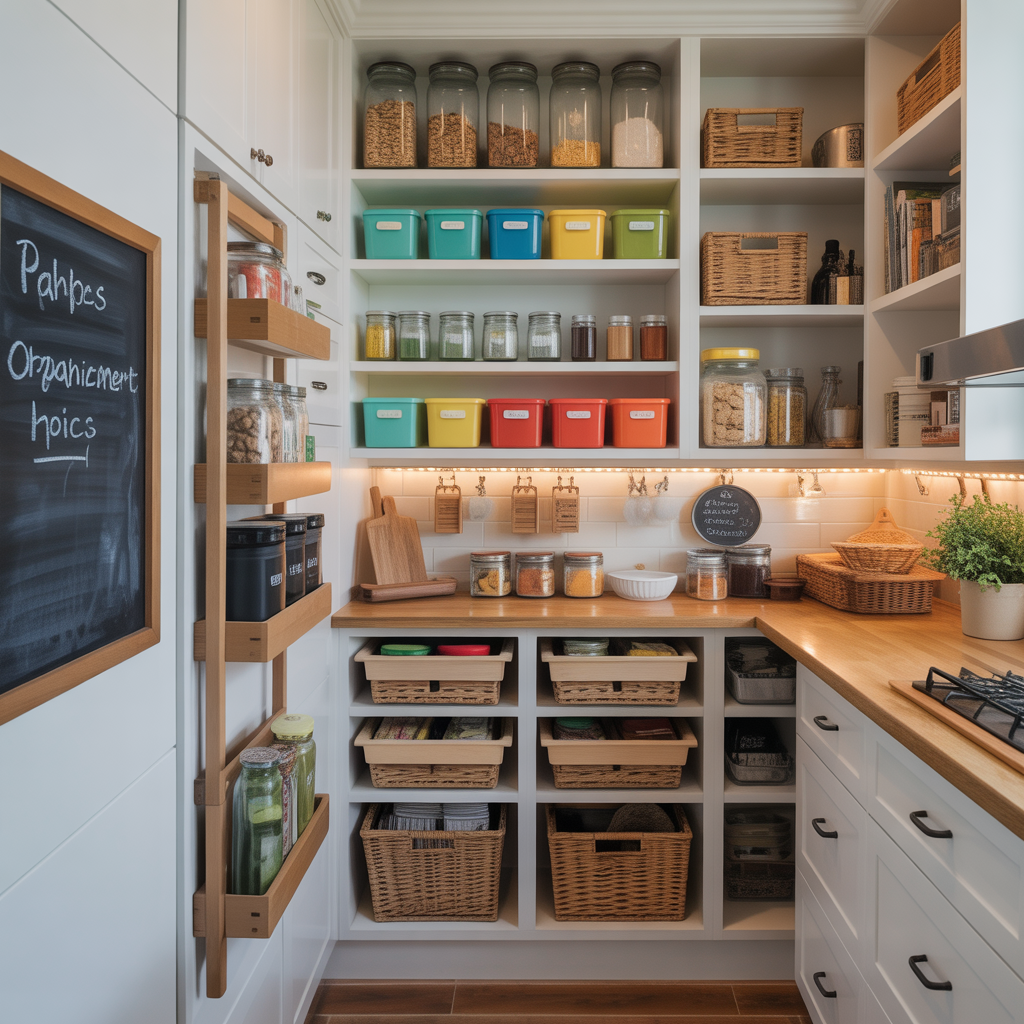 pantry organization ideas and tips