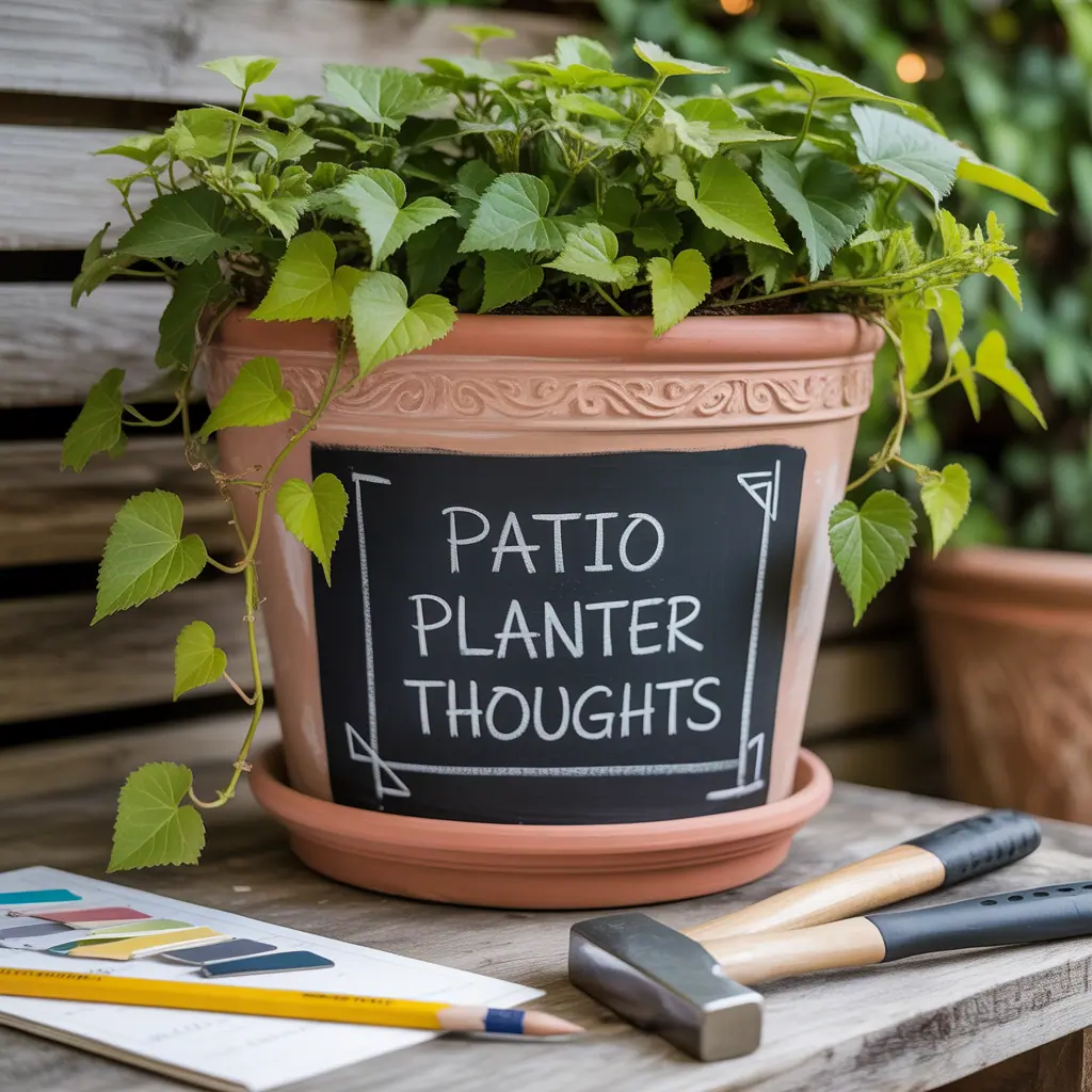 patio planter thoughts
