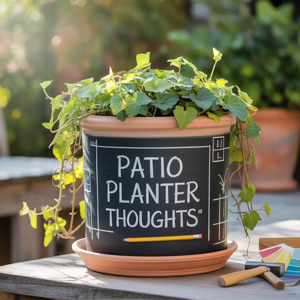 patio planter thoughts