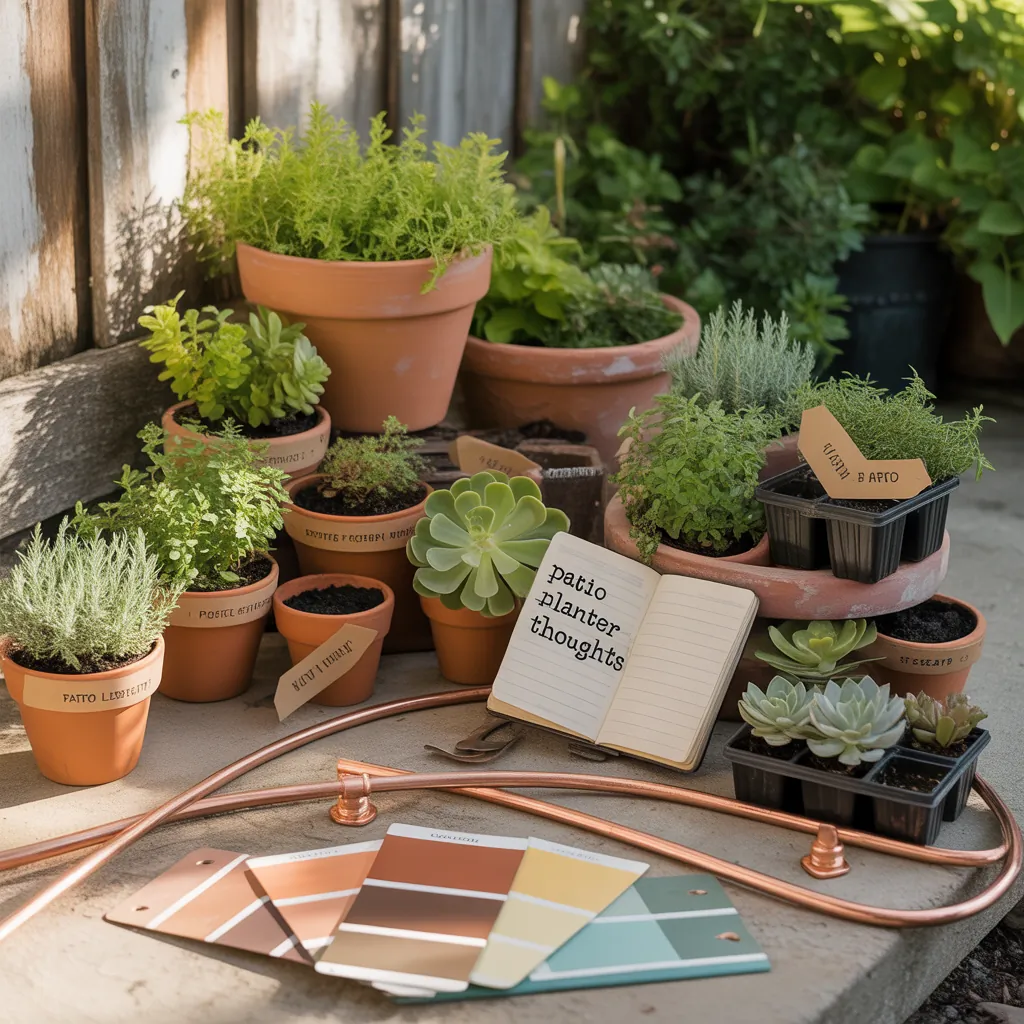 patio planter thoughts