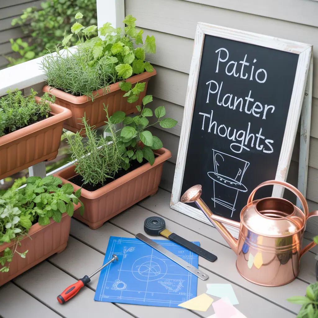 patio planter thoughts