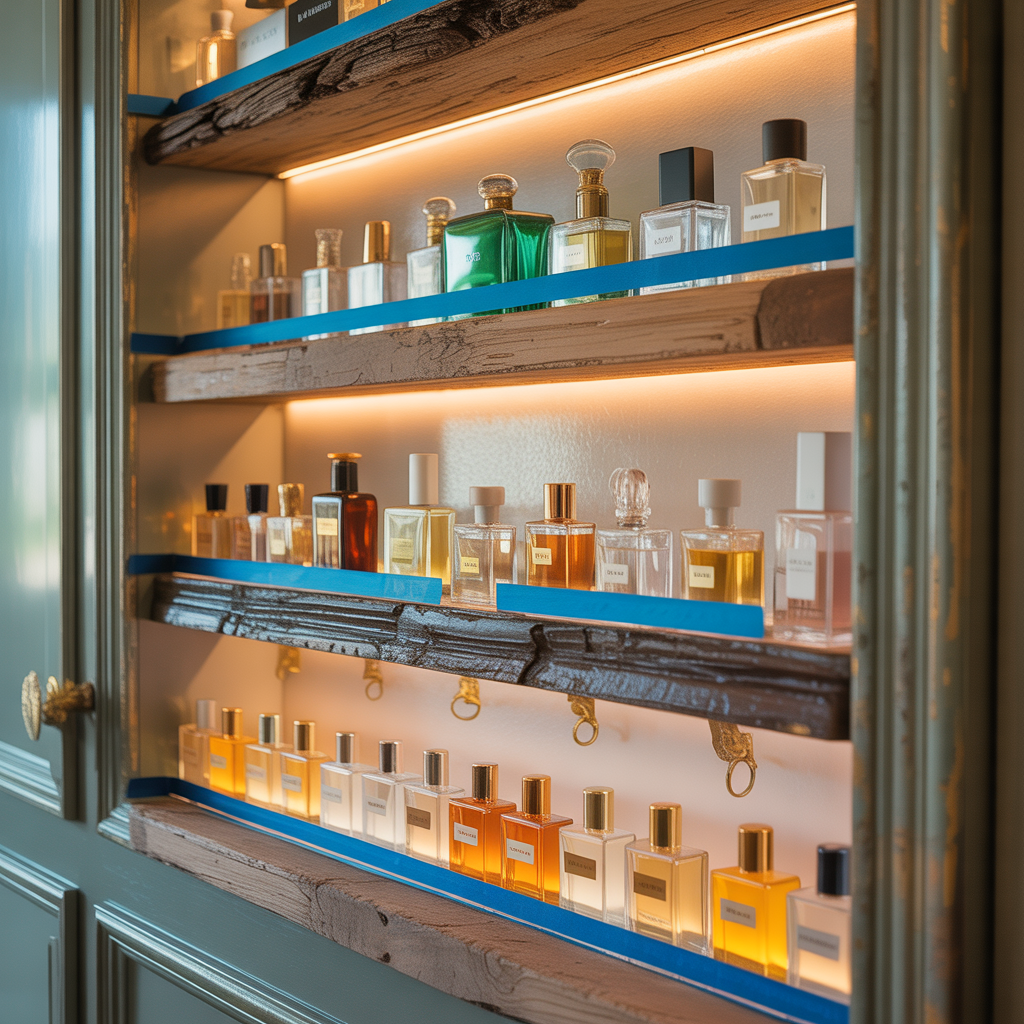 perfume display ideas
