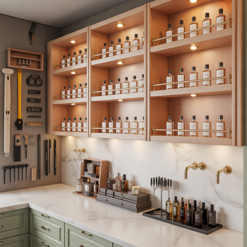 perfume display ideas