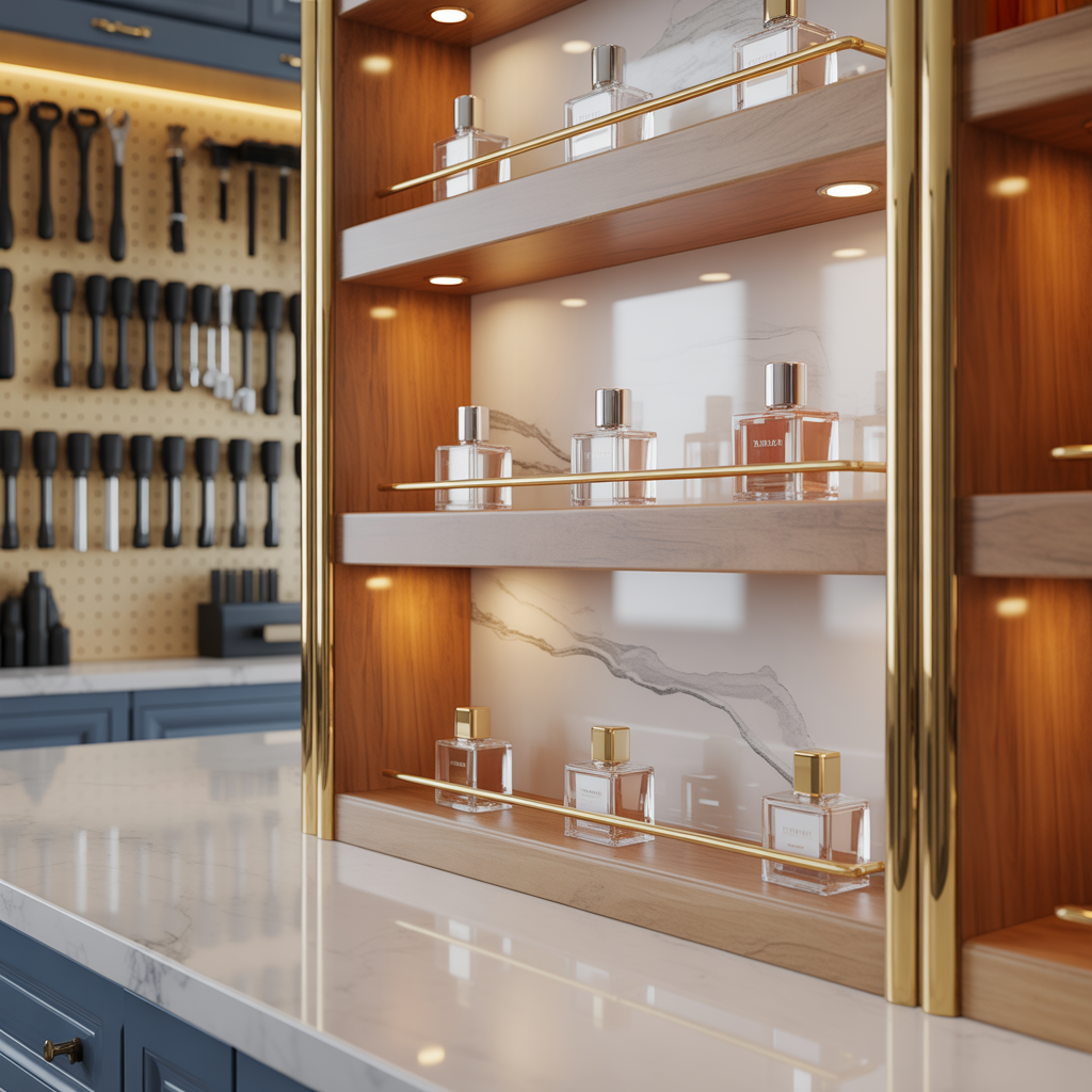 perfume display ideas