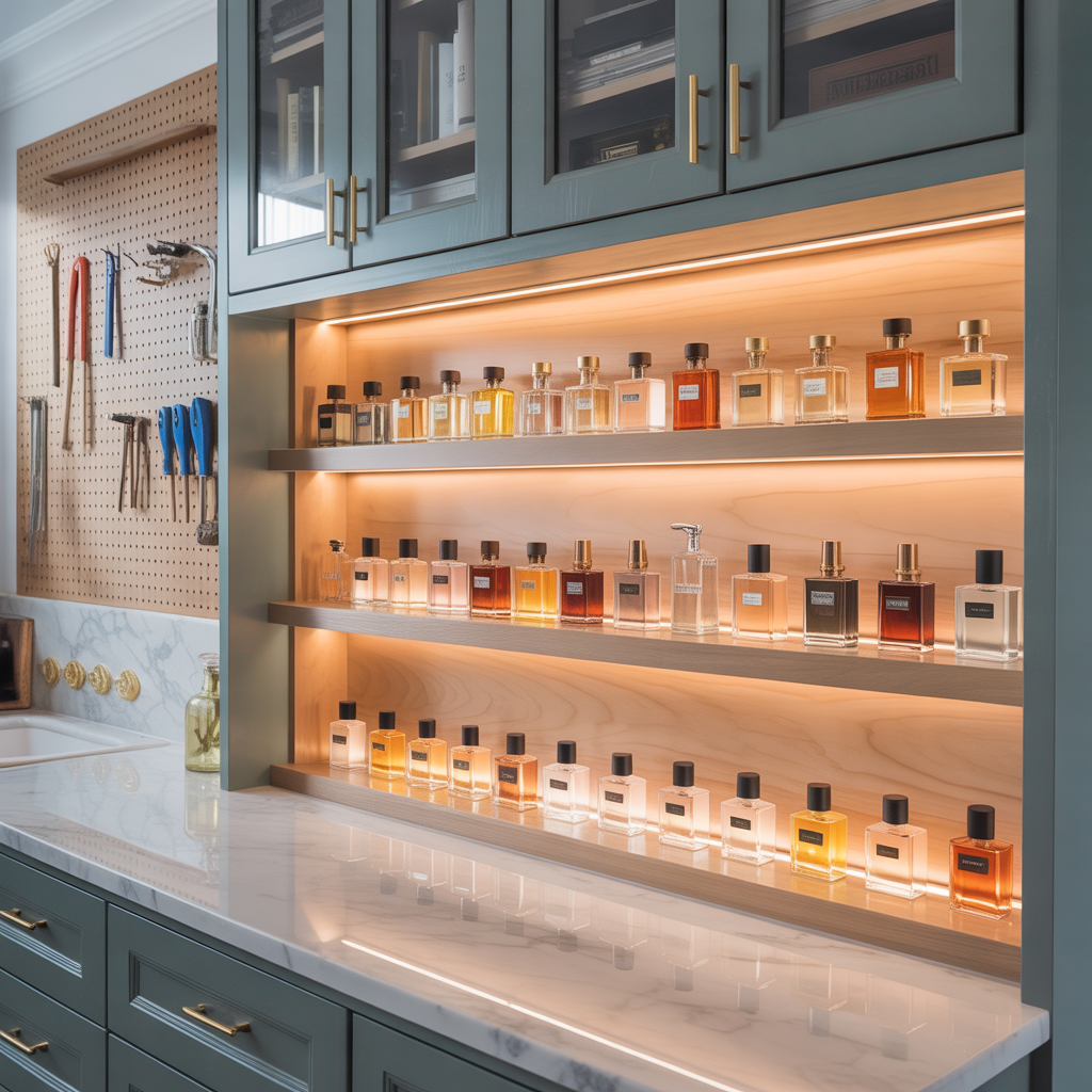 perfume display ideas