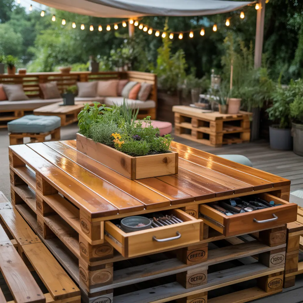 picnic table outdoor ideas