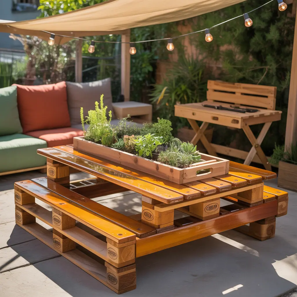 picnic table outdoor ideas