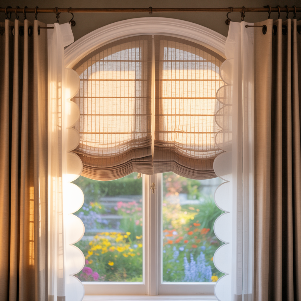 pictures arched window treatment ideas